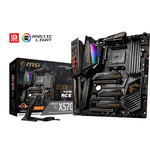 MSI MEG X570 ACE Desktop Motherboard - Socket AM4